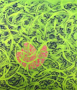 flouting seed in the green -  127 x 110 (floro nr 50)