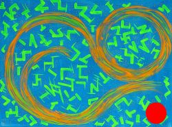 s'amuse a  la boulangerie - 113 x 83 cm (floro nr 13)